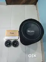 ₹7500 fixed JBL Bass Tube 1200wt Amp 4 Channel (Coaxial Speaker - 2pc)