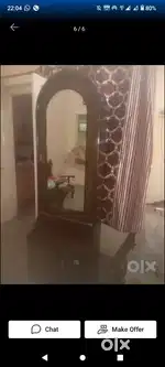 Double box bed with dressing table