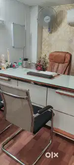 Office table. Examination table. 3Waiting benches. Office chair
