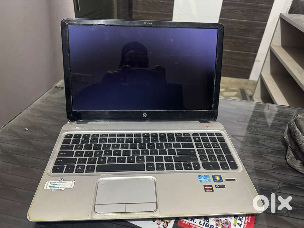 Hp laptop silver