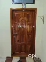 Wood Door Polishing work