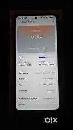Realme 14x – 6GB RAM  128GB  Only 3 Months Old  Full Box