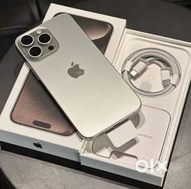 IPHONE 15 PRO AND 15 PRO MAX SEALED PACK  AVAILABLE WITH BILL AND BOX