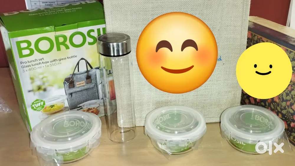 Borosil pro lunch set 3