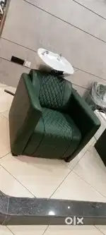 Spa salon parlour shampoo chair