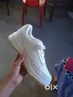 White sneaker