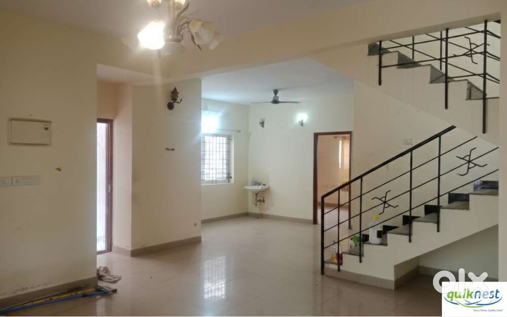3 BHK Semi-Furnished Villa for Lease in Electronic City – North Facing