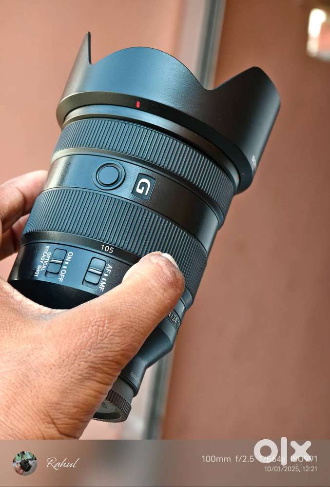 Sony G master lens 24-105 use only 3 time wedding