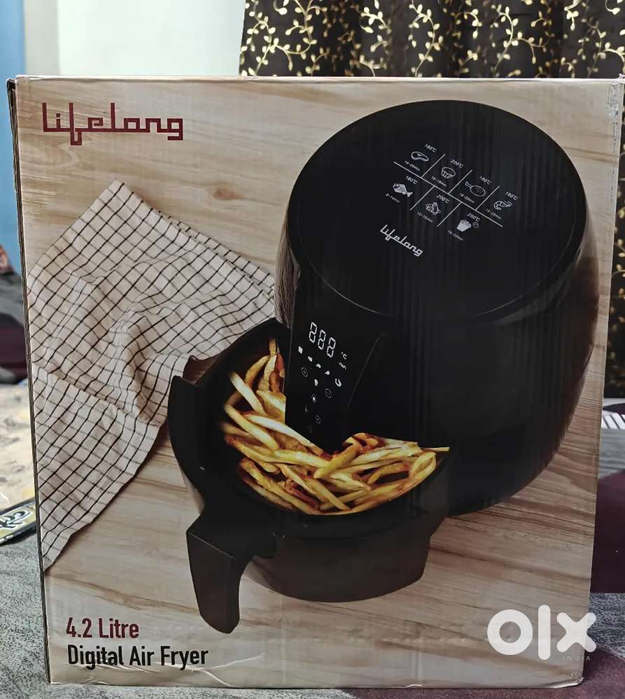 Sealed pack Lifelong Air Fryer 1 Year Warranty 1350W, 4.2L, Air Fryer