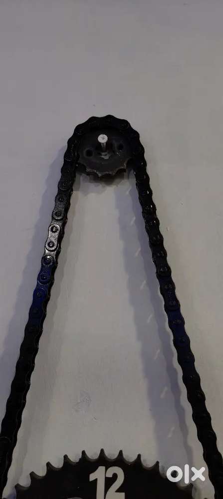 A hand made wall clock