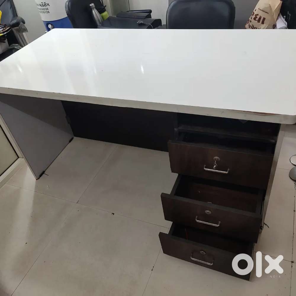 Office  table and chair
