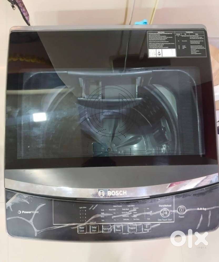 BOSCH fully automatic 8kg washing machine , top load