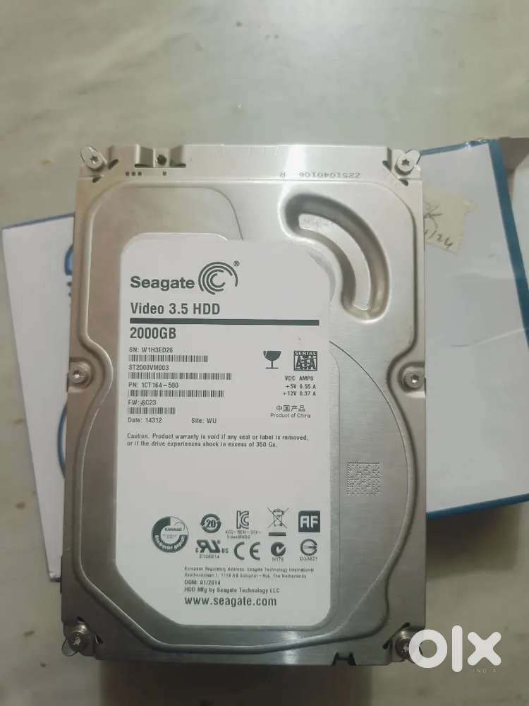 2tb hard disk excellent condition