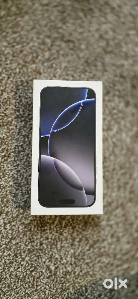Apple i phone 16 pro max 256 gb brand new sealed pack (INTERNATIONAL)