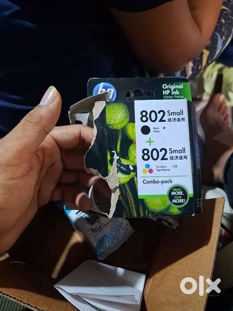 Cartridge ink 802 combo pack hp