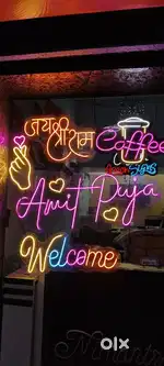 Neon Sign custom logo