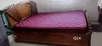 TEAK FRAME QUEEN SIZE COT