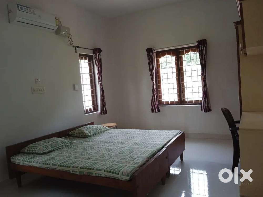 1BHK furnished near Mandiram Hospital Manganam Kottayam