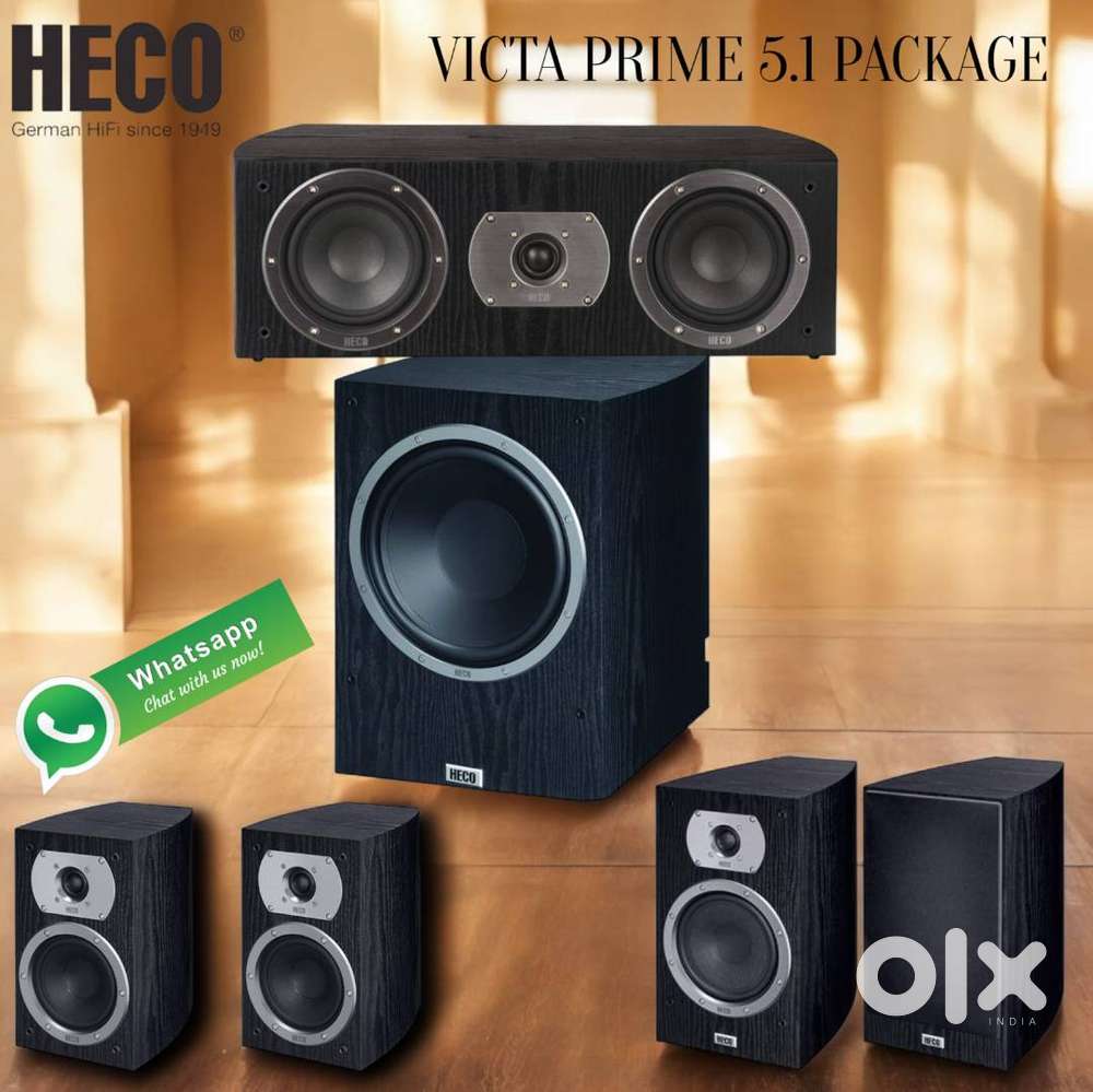 HECO :VICTA PRIME 5.1 HOME THEATER PACKAGE