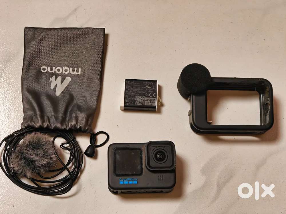 GoPro 11 with Media mode and maono Lavalier mic