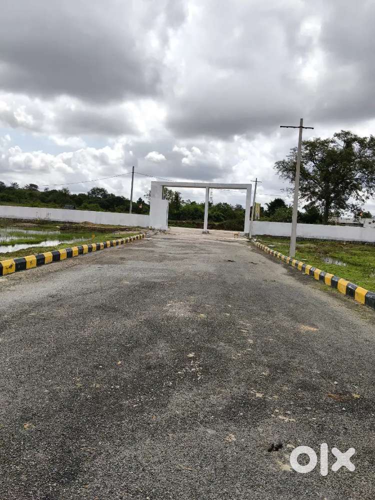 Gated community villa plots @ jinnaram