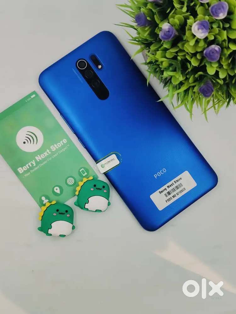 POCO M2 6/128GB STORAGE - GOOD CONDITION MOBILE WITH BILL.