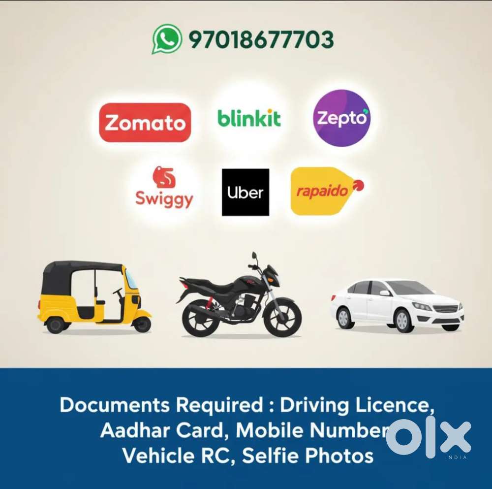 RAPIDO UBER SWIGYY ZEPTO FREE JOINING