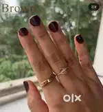 Instant nail powder henna