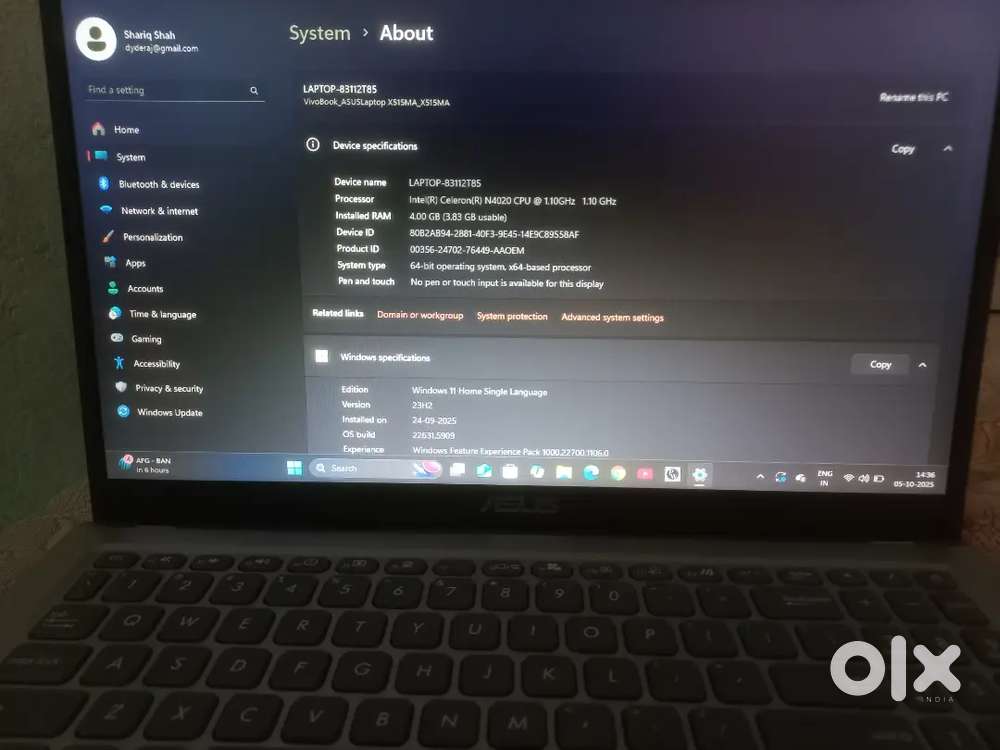 ASUS X515MA Laptop - Fast SSD, Great for Students & Office Work
