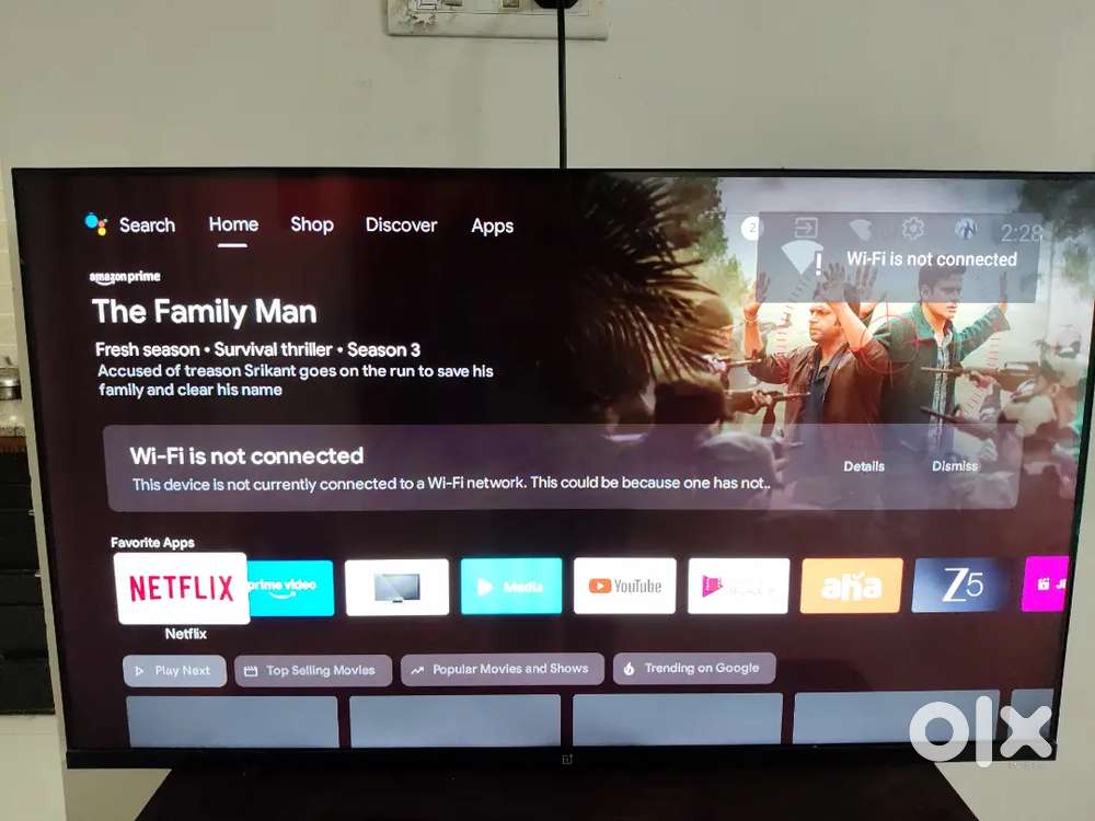 Oneplus smart tv 44 inch for sale