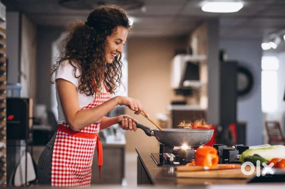 All Rounder Female Cook Chef BabyCare Home Cleaning Staff Required 24h