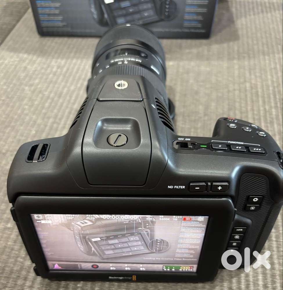 Blackmagic cinema 6K Pro camera & Canon 50mm Lens + Extras