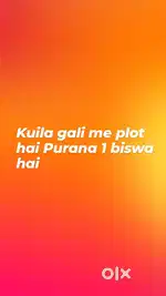 Purana 1 biswa plot hai kuila gali unnao me