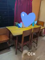 Segun kather dinning table 6setter sell korbo