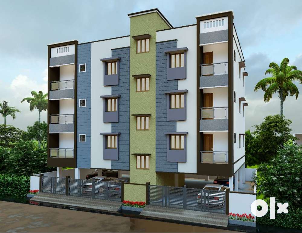 New 3bhk Ready to occupy Opposite Quaide millath collage with lift