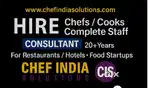 CHEF/COOK & Total staff CONSULTANT for Restaurant/Hotel/startups
