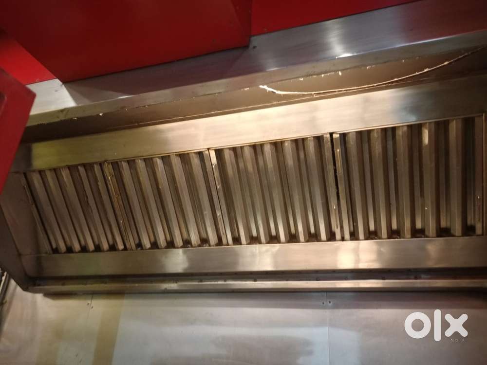 Used commercial restaurant kitchen equipments ss hoods chimney ducting