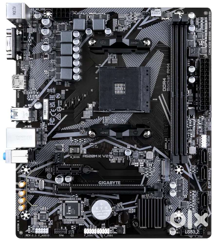 GIGABYTE A520M K V2 DDR4