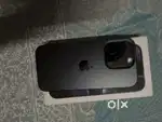 iPhone 16pro black colour 128gb phone not use only open box delivery