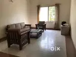 Wooden sofa set with center table