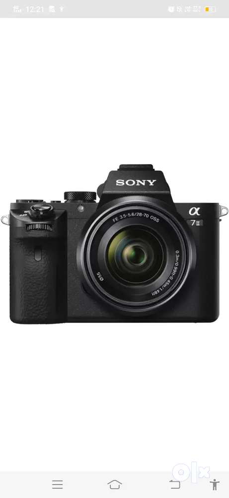 SONY ALFA 7M2K DSLR Camera with 2 Battery charger (10Days Old )