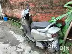 Honda aviator silver ₹8500