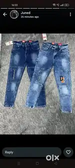 Coral designing jeans
