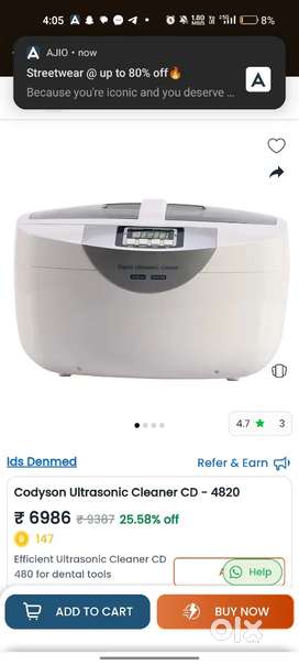 Ultrasonic cleaner