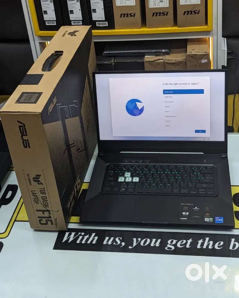 Asus TUF DASH F15 FX516 Gaming Laptop