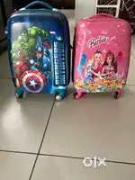 Set of two branded trolley bag small -size