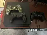 Ps4 + 3 controller for sale