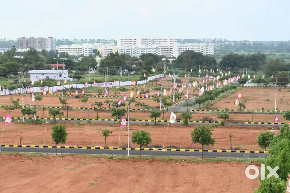 Plot for sale at Peracharla near NRI College