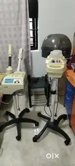 Hair spa and hot and cold steam machine