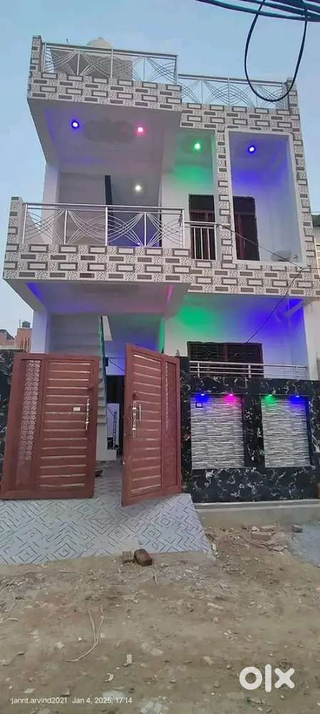 Newly Build 2 Floor House For sell On 20 feet wide road kalindipuram